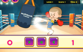 Math Boxing Comparison game cover