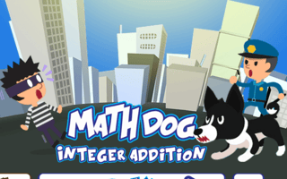 Math Dog Integer Addition game cover