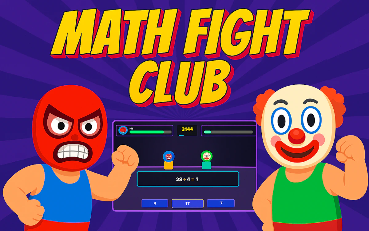Play Math Fight Club — free online Math game