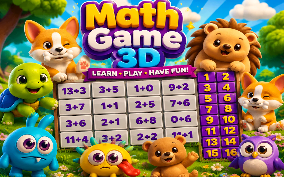 Math Game 3D game thumbnail