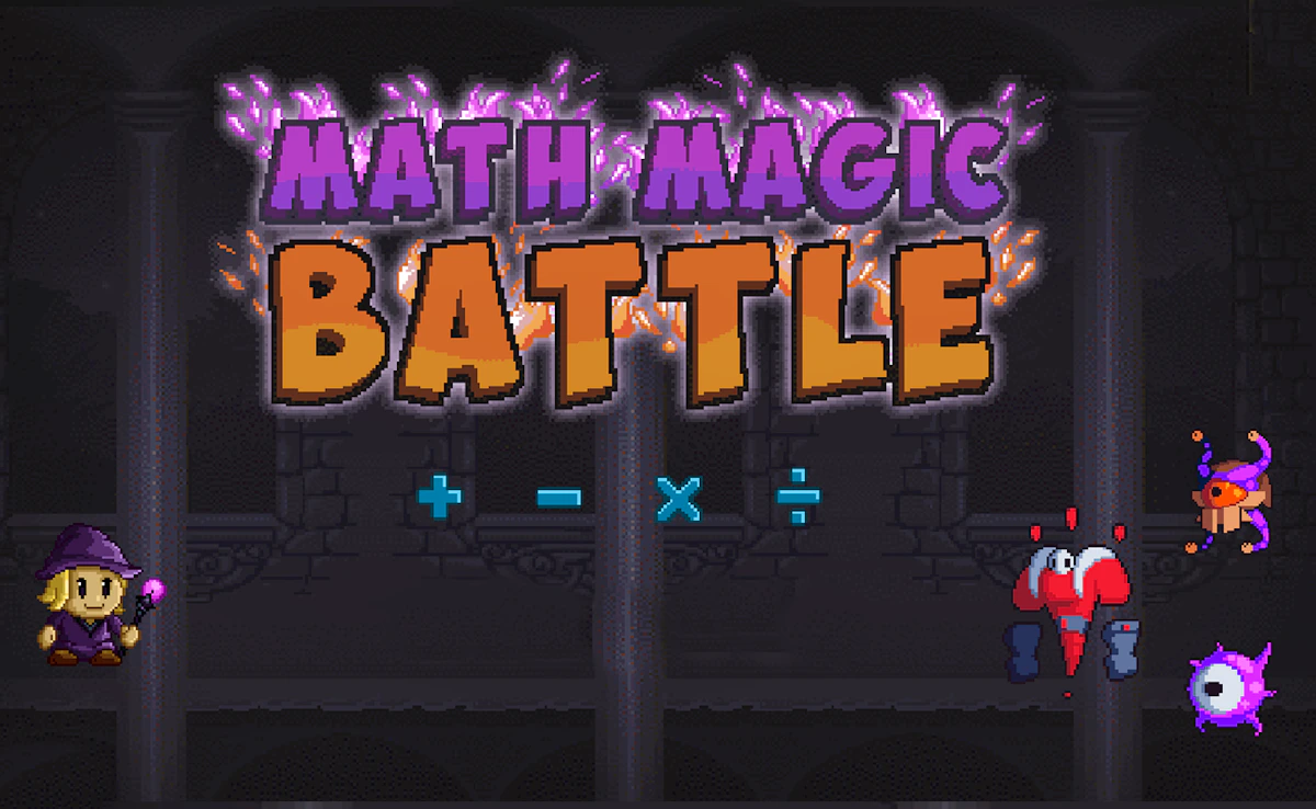 Play Math Magic Battle — free online Math game
