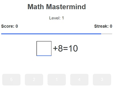 Math Mastermind By Gamepix