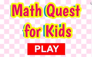 Math Quest For Kids game cover