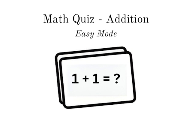 Math Quiz Addition