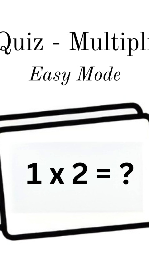 Math Quiz - Multiplication