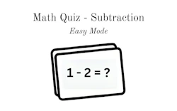 Math Quiz - Subtraction