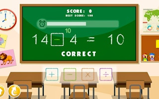 Math Signs Game