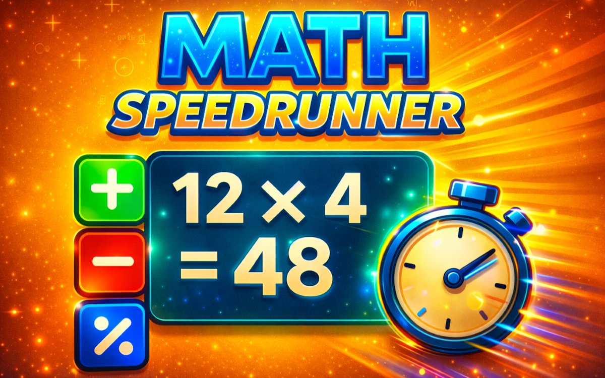 Play Math Speedrunner — free online Math game