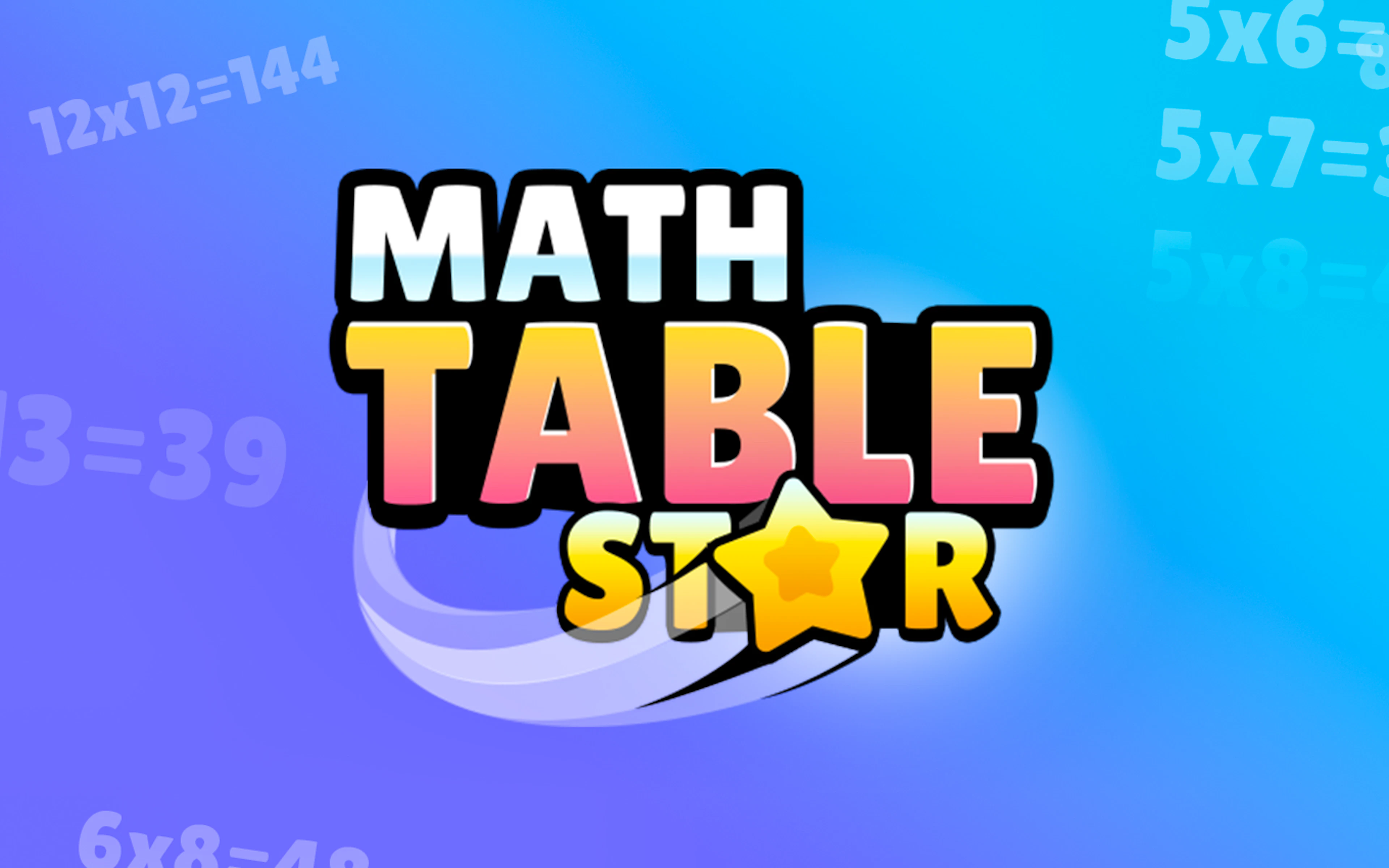Math Table Star