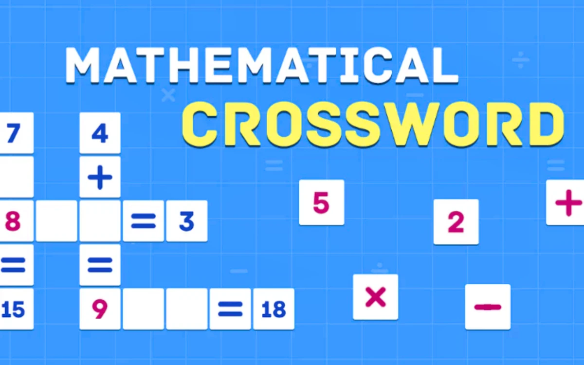 Play Mathematical Crossword — free online Puzzle game