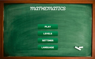 Mathematics game cover