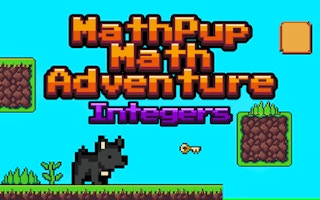 Mathpup Math Adventure Integers game cover