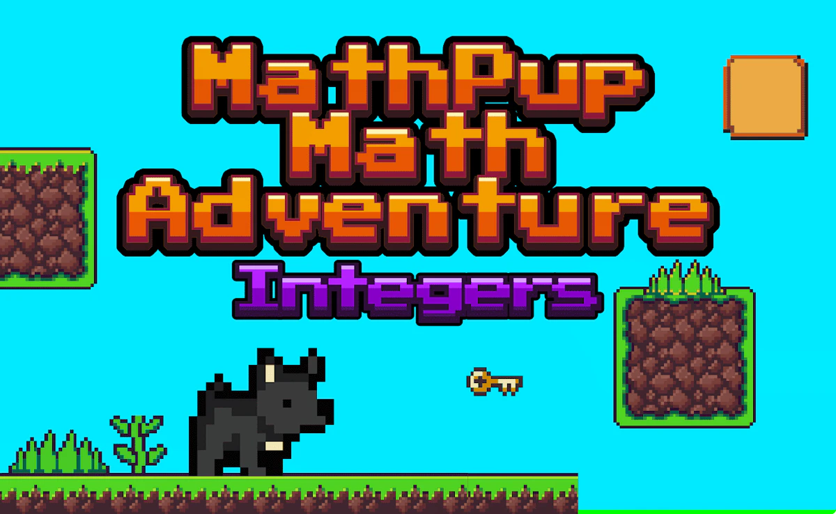Play MathPup Math Adventure Integers — free online Adventure game