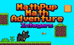 MathPup Math Adventure Integers