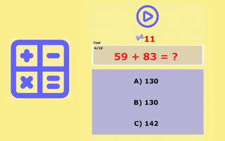 Mathtest21 game cover