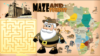 Maze And Tourist
