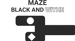 Maze Black And White