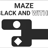 Maze Black And Withe