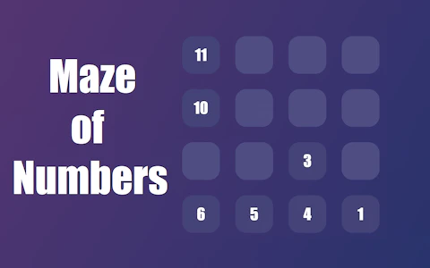 Maze of Numbers game thumbnail