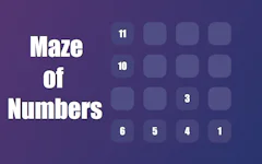 Maze of Numbers