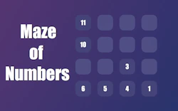 Maze of Numbers