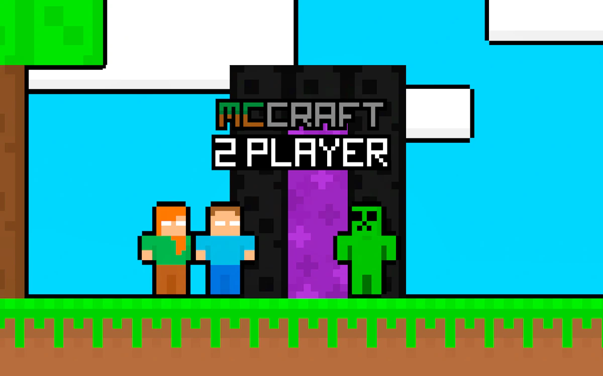 Play MCCraft - 2 Player — free online Two Player game