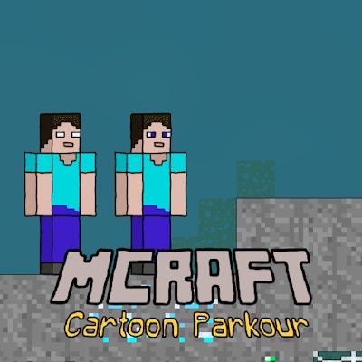 Mcraft Cartoon Parkour By Gamepix