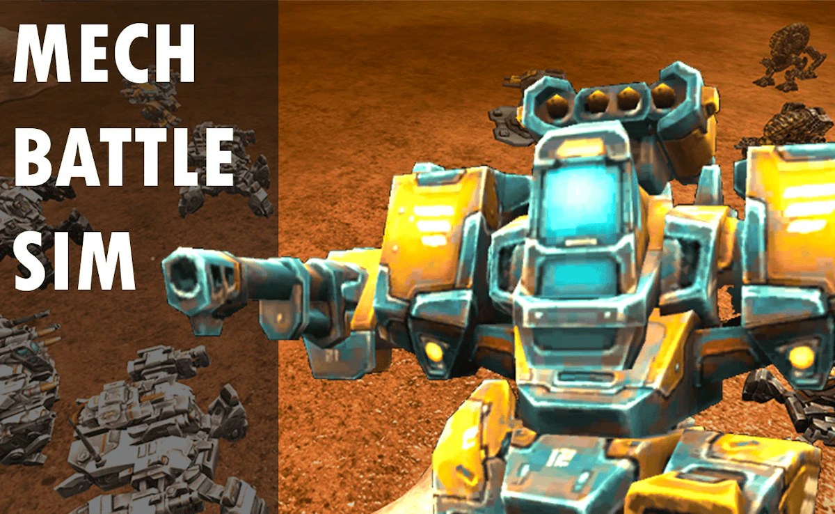 Play Mech Battle Simulator — free online Tanks game