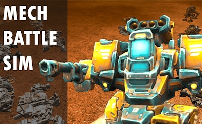 Mech Battle Simulator game