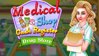 Medical Shop - Cash Register Drug Store game cover