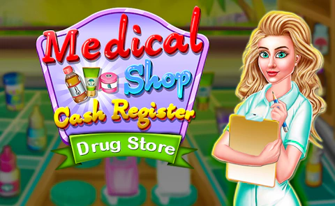 Medical Shop - Cash Register Drug Store game thumbnail