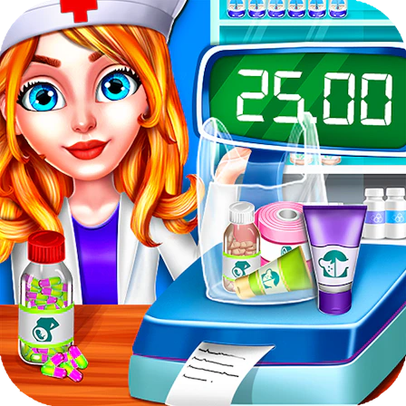Medical Shop - Cash Register Drug Store game thumbnail