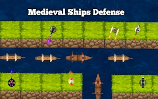 Medieval Ships Defense game cover