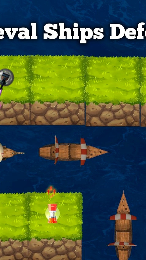 Medieval Ships Defense