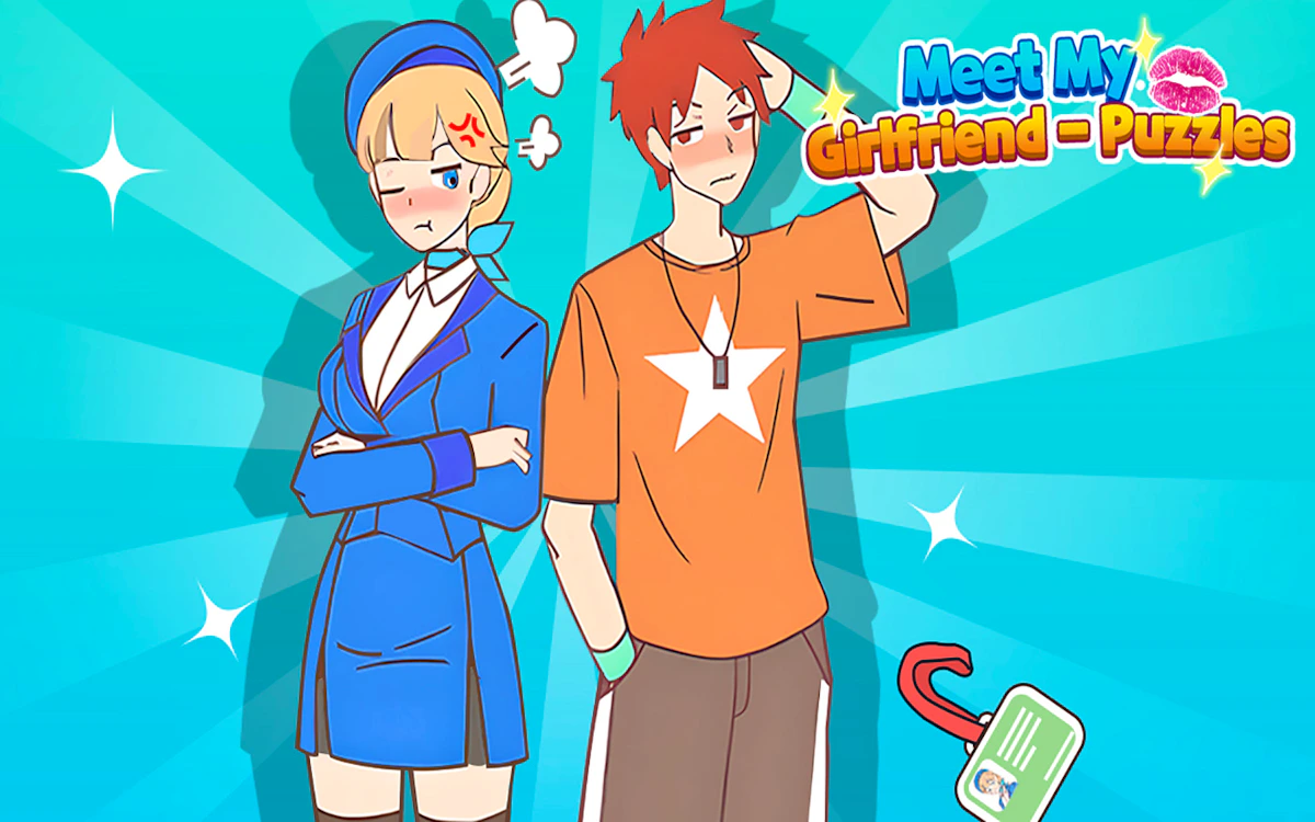 Play Meet My Girlfriend Puzzles — free online Puzzle game