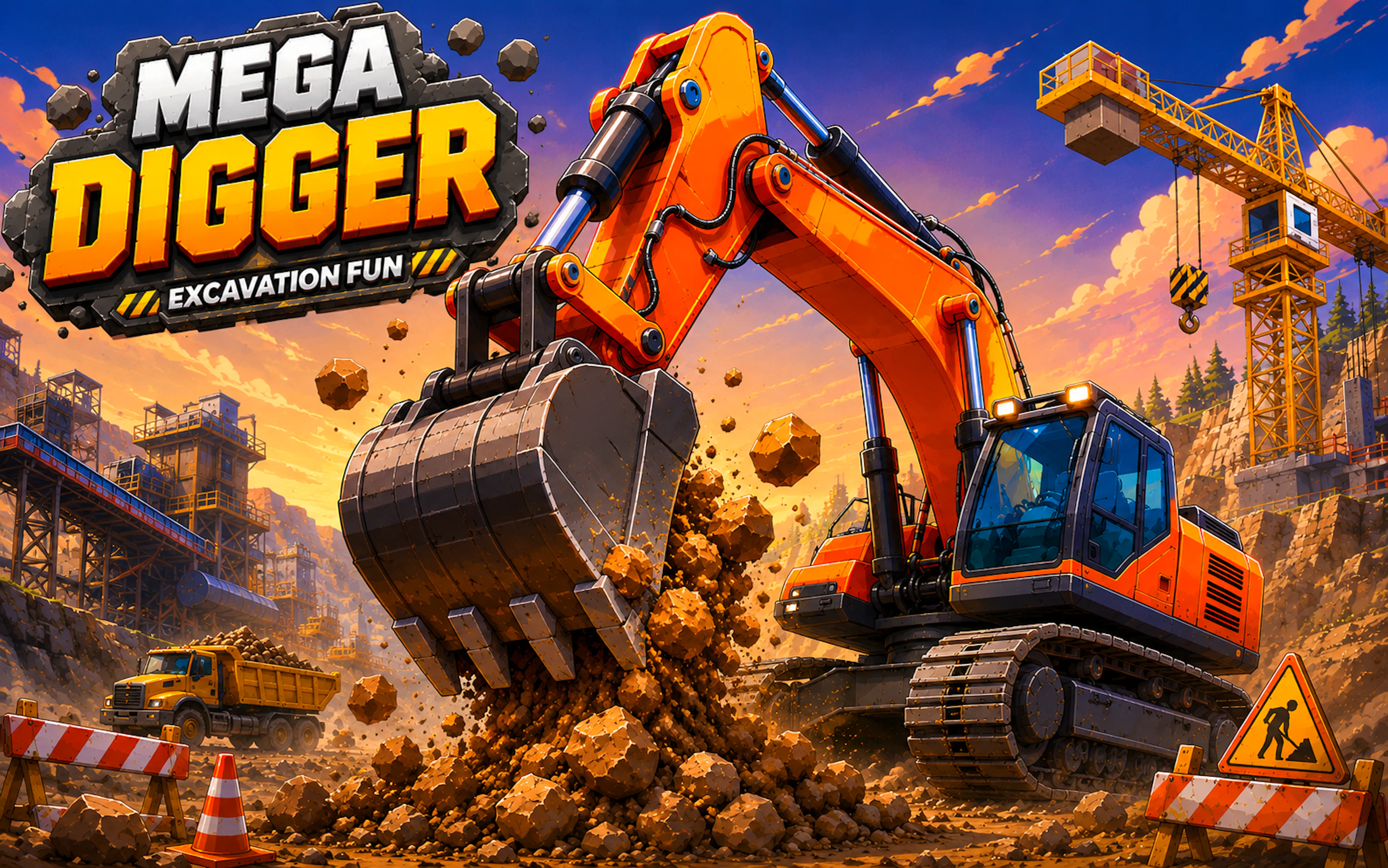 Mega Digger - Excavation Fun