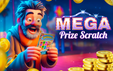 Mega Prize Scratch game artwork