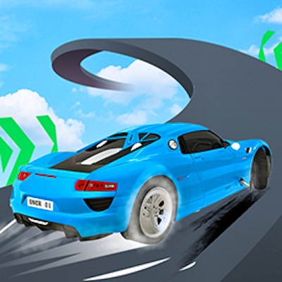 Mega Ramp Car By Gamepix