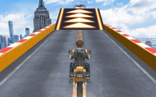 Mega Ramp Stunt Moto game cover