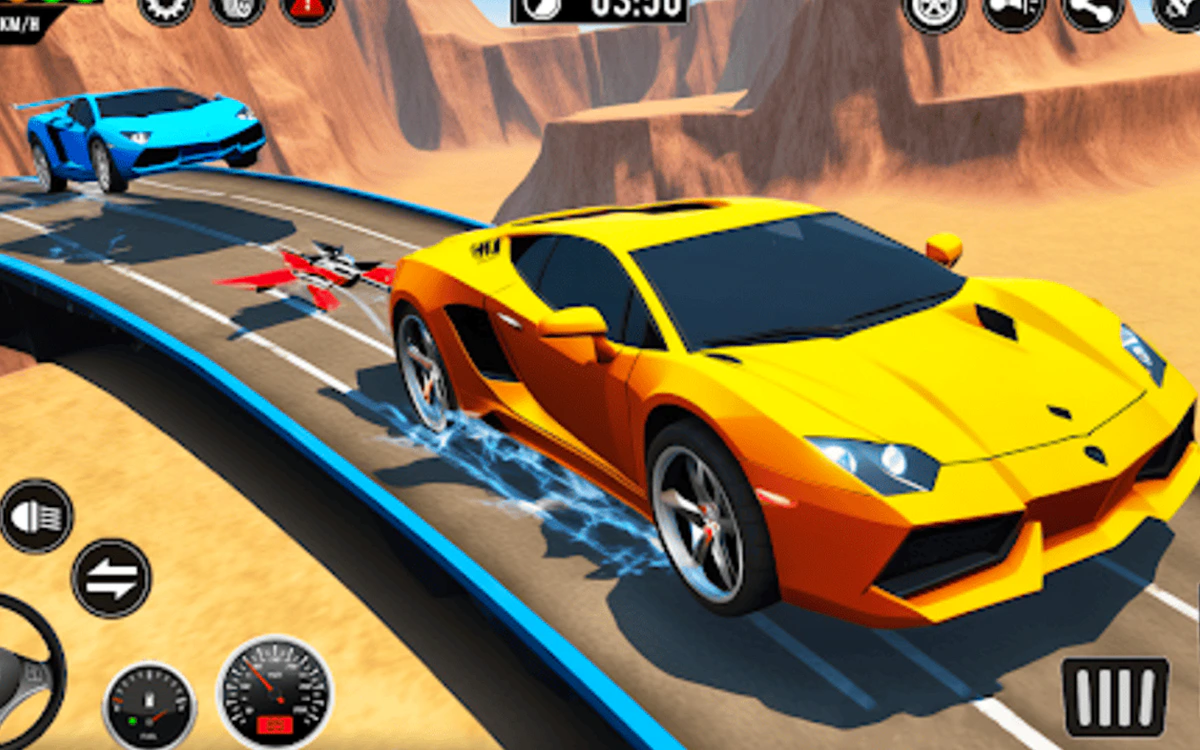 Play Mega Ramps Car Racing Games 3D — free online Car game
