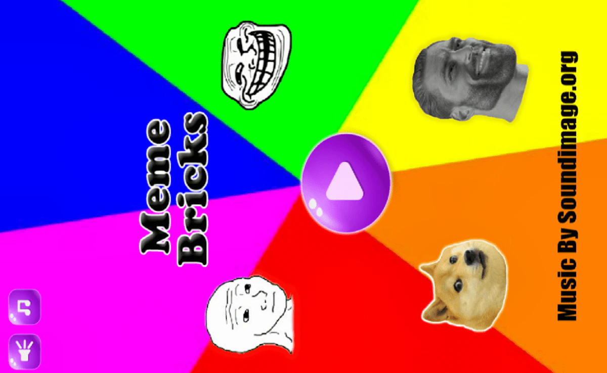Play Meme Bricks — free online Fun game