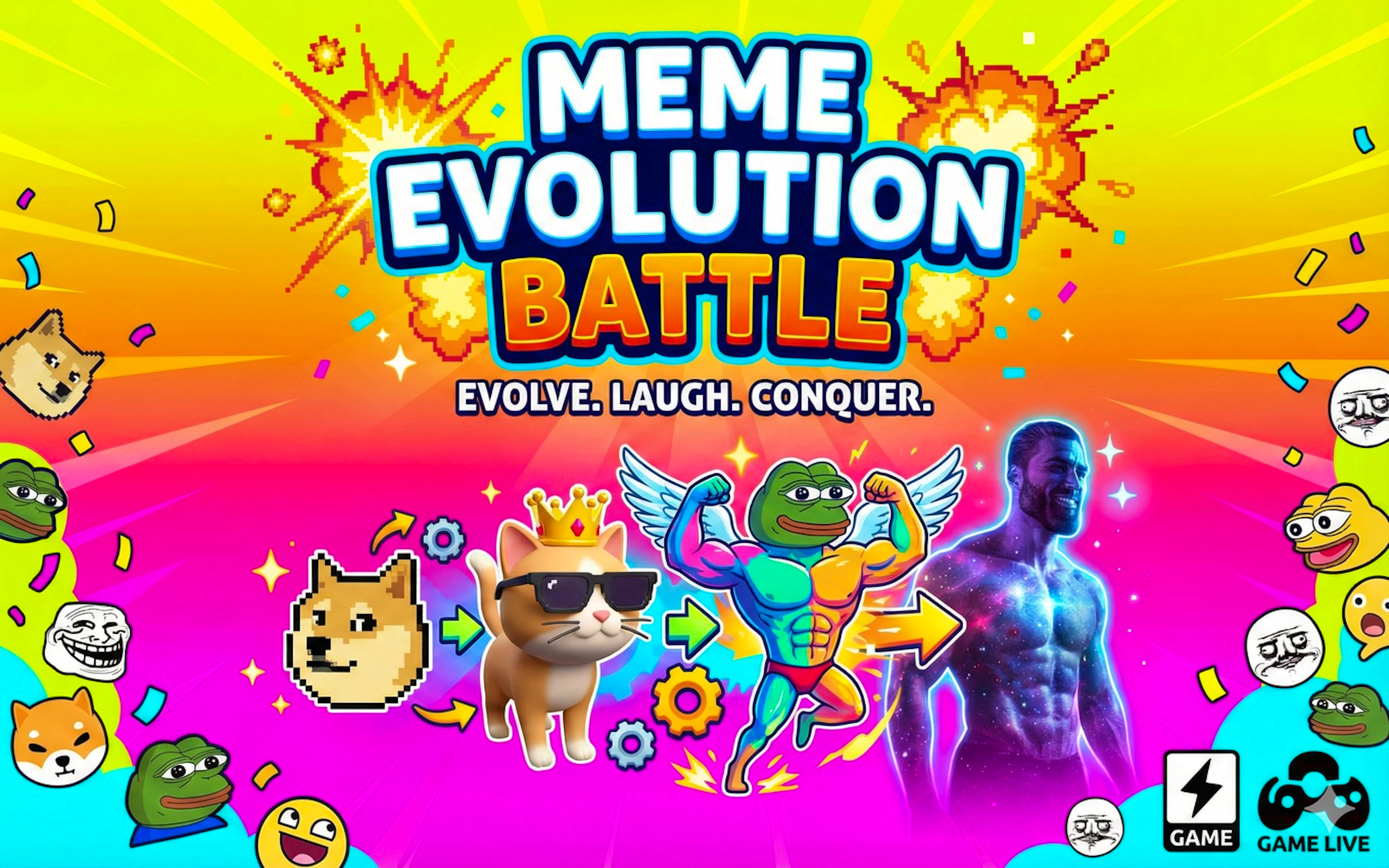 Meme Evolution Battle