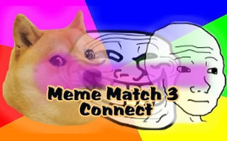 Meme Match 3 Connect game cover