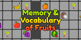 Memory & Vocabulary of Fruits thumbnail