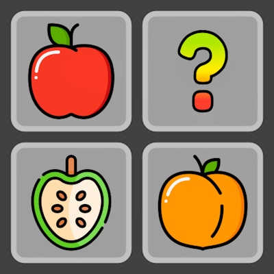 Memory & Vocabulary of Fruits By Gamepix
