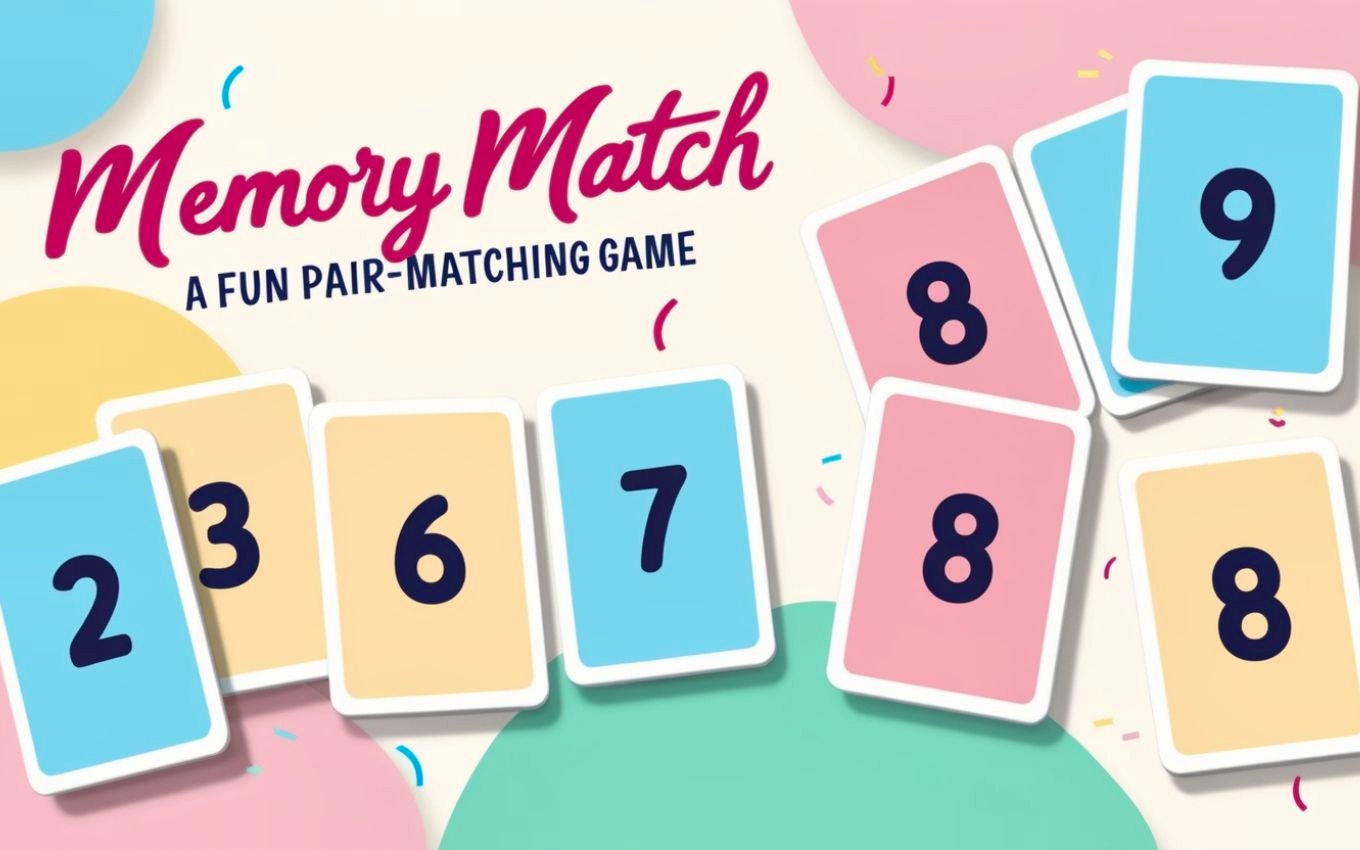 Memory Match A Fun Pair - Matching Game