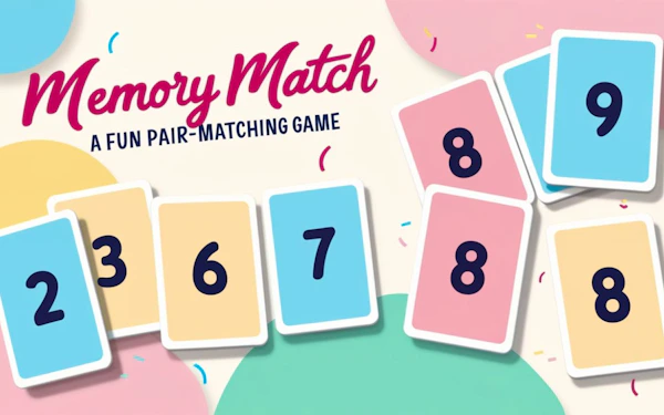 Memory Match A Fun Pair – Matching Game