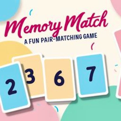 Memory Match A Fun Pair - Matching Game By Gamepix