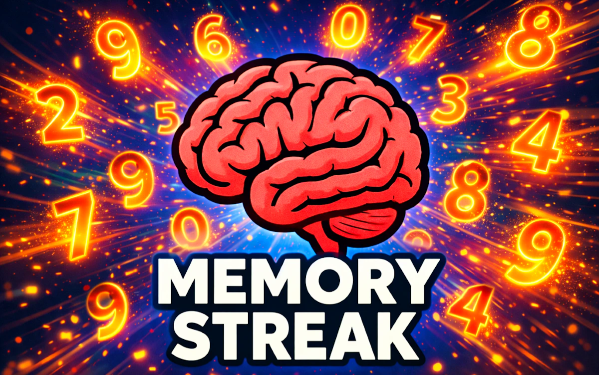 Play Memory Streak — free online Memory game