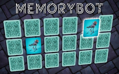 Memorybot game